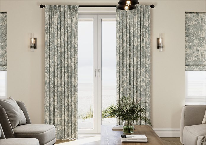 Maui, Slate - Made to Measure Curtains - Image 3